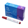 Kép 3/5 - Alkoholos marker 3mm, kerek végű Bluering® piros