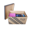 Kép 4/4 - Archiváló konténer karton doboz fedeles 52x35x30cm, külön záródó levehető fedéllel Fornax