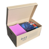 Kép 4/4 - Archiváló konténer karton doboz fedeles 54x36x25cm, felfelé nyíló tetővel Fornax
