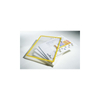 Kép 3/4 - Bemutatótábla panel, A4, 5 db/csomag, Durable Sherpa sárga