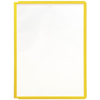 Kép 1/4 - Bemutatótábla panel, A4, 5 db/csomag, Durable Sherpa sárga