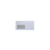 Kép 1/2 - Boríték LA4 szilikonos bélésnyomott bal ablakos 35x90mm 110x220mm B20A20 Bluering® fehér