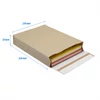Kép 9/9 - Csomagküldő webshop tasak 250x350x50mm, erős kraft papírból 250 db/doboz, E-green barna