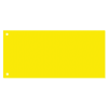 Kép 2/2 - Elválasztócsík, karton 190g. 10,5x24cm, 100 db/csomag, Bluering® sárga