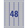 Kép 3/5 - Etikett címke, 45,7 x21,2mm, ipari poliészter, 48 címke/ív, 20 ív/doboz, Avery ezüst