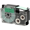 Kép 2/2 - Feliratozógép szalag XR-18GN1 18mmx8m Casio zöld/fekete
