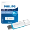 Kép 2/2 - Flash Drive Snow 16Gb. 2.0 USB Philips fehér-kék