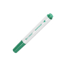 Kép 2/2 - Flipchart marker rostirón vizes kerek végű 3mm, Bluering® zöld