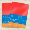 Kép 3/4 - Genotherm `L` A4, 80 micron piros 25 db/csomag, Bluering®,