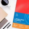Kép 4/4 - Genotherm `L` A4, 80 micron piros 25 db/csomag, Bluering®,