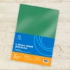 Kép 2/4 - Genotherm `L` A4, 80 micron zöld 25 db/csomag, Bluering®,