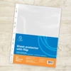 Kép 2/7 - Genotherm lefűzhető, A4, 100 micron narancsos oldalt füles Bluering® 10 db/csomag,