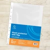 Kép 5/7 - Genotherm lefűzhető, A4, 100 micron narancsos oldalt füles Bluering® 10 db/csomag,
