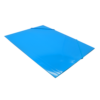 Kép 1/3 - Gumis mappa A4, 300g. karton sarok gumírozással Bluering®, kék