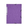 Kép 1/2 - Gumis mappa karton  prespán A/4 Exacompta lila