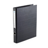 Kép 1/3 - Gyűrűskönyv A4, 3,5cm, 2 gyűrűs PP/PP Bluering® Prémium fekete