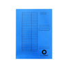 Kép 1/3 - Iratgyűjtő, táblázatos pólyás dosszié A4, 230g. karton Bluering® kék