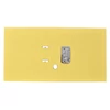 Kép 2/7 - Iratrendező A4, 5cm, két oldalt PP borítás,lapraszerelt, Bluering® Premium sárga