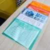 Kép 4/5 - Irattartó tasak A4, PP patentos Bluering® transzparens piros
