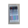 Kép 1/2 - Írószertartó asztali műanyag 6db-os készlet BL77 toll, Pentel 6 klf. szín