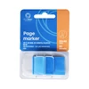 Kép 1/3 - Jelölőcímke 25x45mm, 50lap, műanyag Bluering® kék