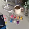 Kép 3/3 - Jelölőcímke 25x45mm, 50lap, műanyag Bluering® kék