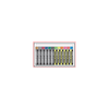 Kép 4/4 - Kréta olajpasztell készlet, PHN-MF12 Pentel, 12 klf., fluoreszkáló metál szín