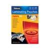 Kép 1/2 - Lamináló fólia, 54x86mm, 125 mikron, fényes, 100 db/doboz, Fellowes®