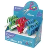 Kép 1/4 - Olló 13cm, iskolai a fogón nyitás rásegítővel, Connect,