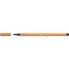Kép 2/2 - Rostirón, filctoll 1mm, M STABILO Pen 68 sötétokker