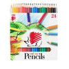Kép 2/2 - Színes ceruza készlet, hatszögletű Süni Ico 24 klf. szín 