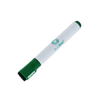 Kép 1/2 - Táblamarker 3mm, mágneses, táblatörlővel multifunkciós Bluering® zöld