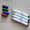 Kép 4/5 - Táblamarker készlet, 3mm, mágneses, törlővel multifunkciós kerek Bluering®, 4 klf. szín