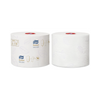 Kép 2/2 - Toalettpapír 3 rétegű duplatekercses átmérő: 13,2 cm 70 m/tek 27 tekercs/karton Premium Mid-size T6 Tork_127510 fehér
