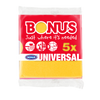 Kép 1/3 - Törlőkendő általános 5 db/csomag Bonus B170