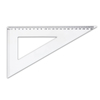 Kép 1/2 - Vonalzó háromszög 60° 22,5cm, műanyag Antilop