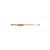 Kép 2/2 - Zselés toll 0,5mm, kupakos GEL-Ico, írásszín arany 