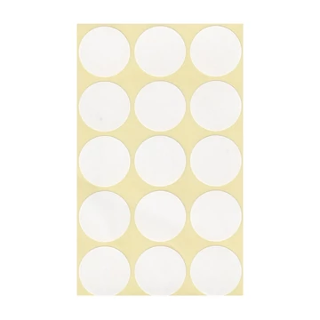 Etikett címke, 25mm, körcímke 60 db/csomag