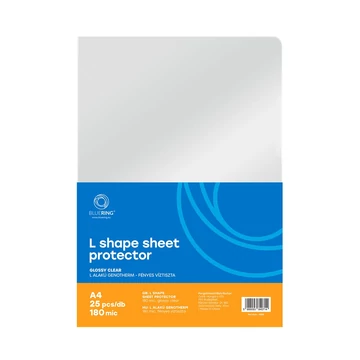 Genotherm `L` A4, 180 micron víztiszta Bluering® 25 db/csomag,