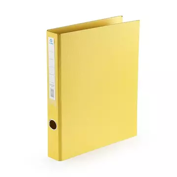 Gyűrűskönyv A4, 3,5cm, 2 gyűrűs PP/PP Bluering® Prémium sárga