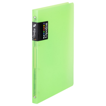 Gyűrűskönyv A4, 4 gyűrűs 2cm gerinc PP,  Karton P+P Opaline zöld