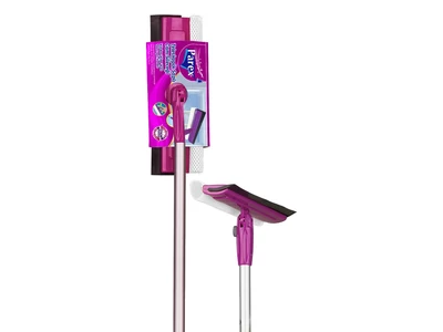 Ablaklehúzó gumis-szivacsos teleszkópos nyéllel 135 cm Parex