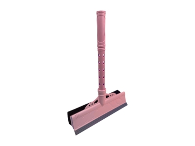Ablaklehúzó műanyag gumibetétes szivaccsal 22 cm széles_KCS2277R rózsaszín