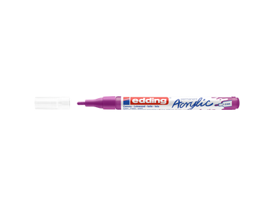 Akril marker 1-2mm, Edding 5300 lila 