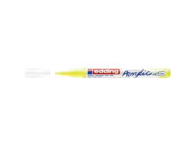 Akril marker 1-2mm, Edding 5300 neon sárga 