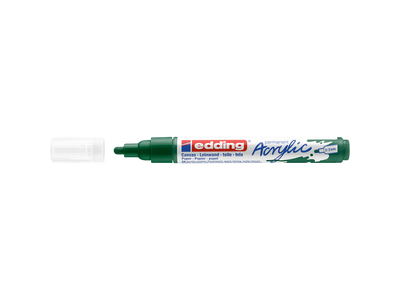 Akril marker 2-3mm, Edding 5100 moha zöld 