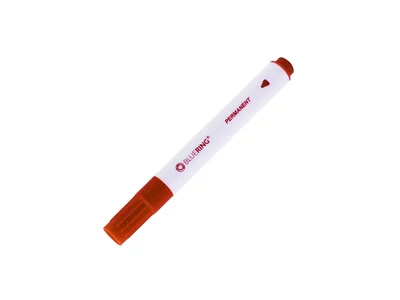 Alkoholos marker 3mm, kerek végű Bluering® piros