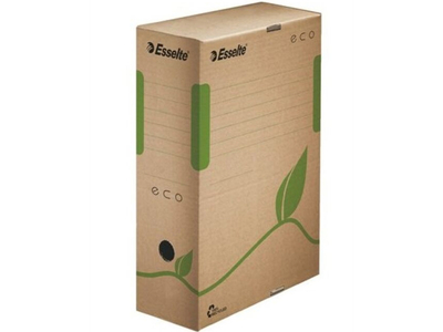 Archiváló doboz A4, 100mm, újrahasznosított karton Esselte Eco barna