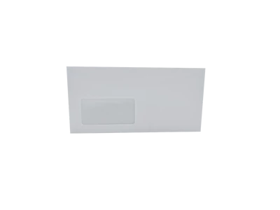 Boríték LC6/5 enyvezett külső záródású bal ablakos 45x90mm 114x229mm B20A15 Bluering®