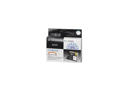 Brother LC12/LC1220/LC1240/LC1280XL tintapatron black ORINK